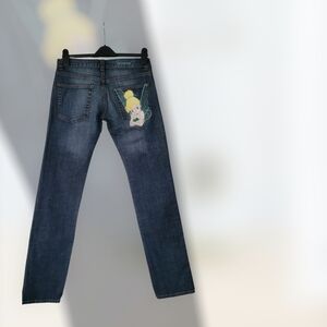 Ice Iceberg Dark Blue Jeans with Character Patch Brand-New Without Tag